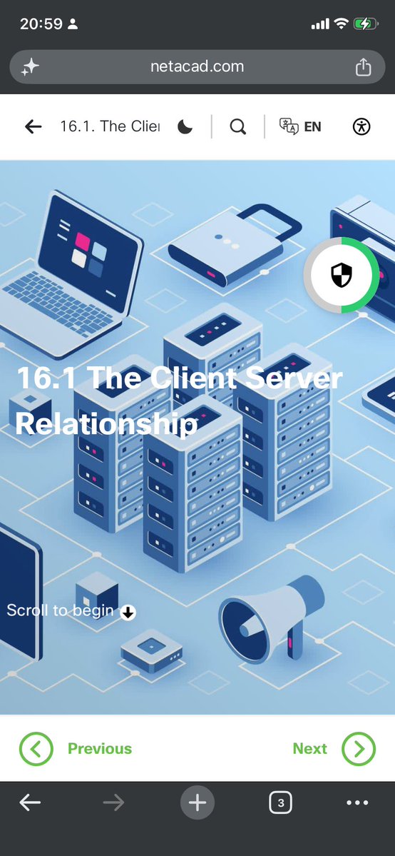 x_cmx_'s tweet photo. Day 22/70 of my cybersecurity journey 📚

Today, I learned about client-server relationships, how URLs and DNS work, common network services, and the relationship between HTTP and HTML

#cybersecurity #Day22 @THE_CYBRARIANS @CiscoNetAcad @OnijeC @bash_voice https://t.co/eqX8Is2j9W