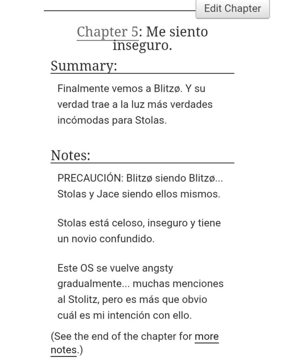 ahelluvafrappe's tweet photo. https://t.co/u1e5KPJEMZ

Por fin pude traer otro OS Owldancer de mi AU. 

Spoilers sin contexto? Blitzø. Celos. Pasado. CONFESIÓN. 
Lean las advertencias, ustedes y Jace lo necesitan 👀 

Próximamente traducción al inglés! #Owldancer #Stolas x #BetterThanBlitzoGuy https://t.co/ejvtZASClq