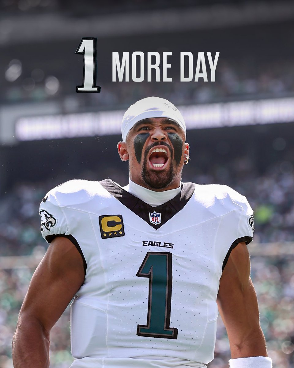 Eagles's tweet photo. The final countdown https://t.co/sVYMRPV7R4