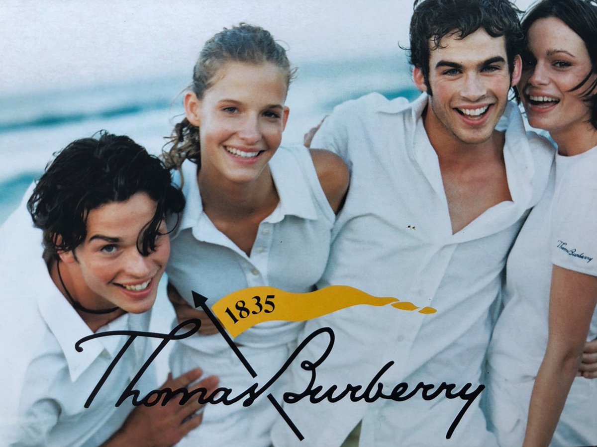 wellingfiles's tweet photo. tom welling and ian somerhalder for thomas burberry spring-summer campaign (1999) https://t.co/FaLpb41cxs