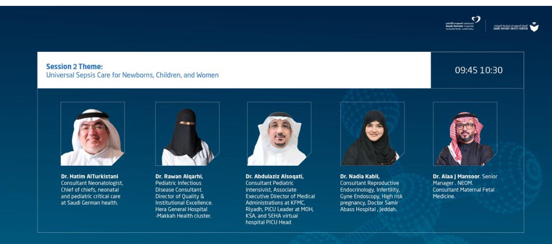 NadiaKabli's tweet photo. @SAUDIPSC 
مؤتمر الرعاية الشاملة للانتان لحديثي الولادة والاطفال والامهات 
الاحد ١٣ سبتمبر 
لا يزال التسجيل مستمرا 

نلقاكم غدا ان شاء الله 
تحت رعاية المركز السعودي لسلامة المرضى
والمستشفى السعودي الالماني بجدة https://t.co/WRmwDRLQLR