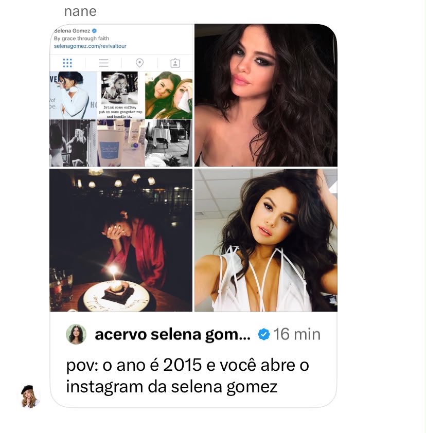 honeybler's tweet photo. tdb e os donos do acervo estão passando fome pra ficar requentando post de quase um ano? ainda bem que dessa vez já sabemos quem são kkkk https://t.co/YrYVpNbt79