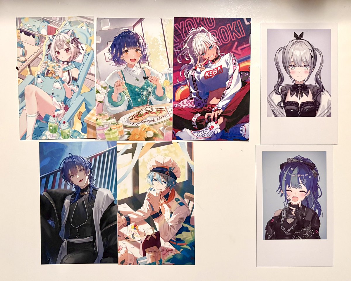 saku2_pandaaa's tweet photo. にじさんじ 交換
ノスタルジアコレクション2026 ランダムコレクションカード Hグループ
Another Style Goods vol.1 ランダムチェキ風カード Eグループ

譲▶︎画像1

求▶︎画像2.3

郵送でのお取引となります📮
お気軽にお声掛けください(^ ̳  ̫  ̳^) https://t.co/hcjgscclxq