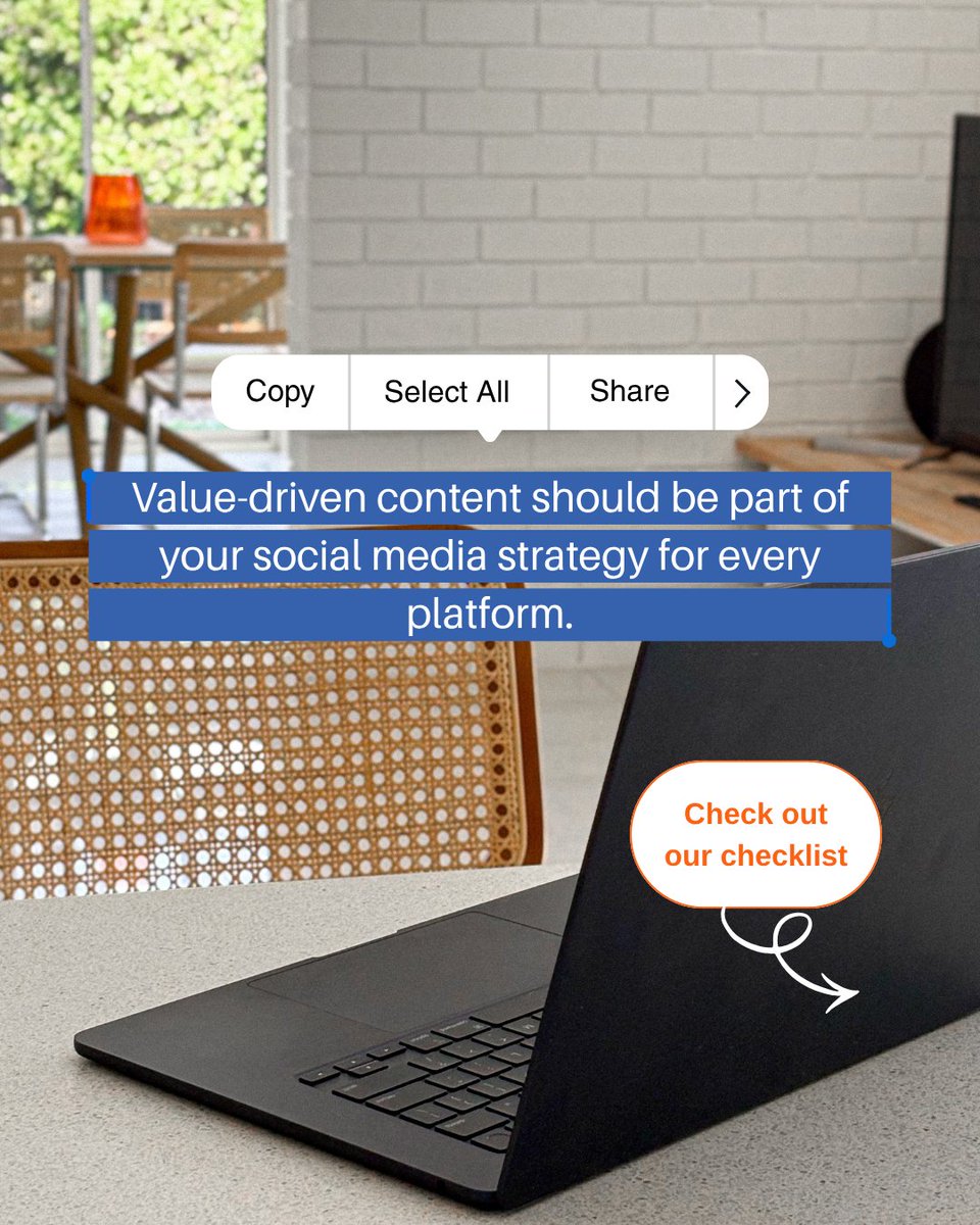 socialbuzzinguk's tweet photo. Your strategy needs value-driven content

Your socials are not a storefront. They need value to grow.

Value-driven content should...

Let us build you a social media strategy that works 👉 Enquire today and let’s work together!

#socialmediastrategy #socialmediagrowth https://t.co/MsVtGDfRyP