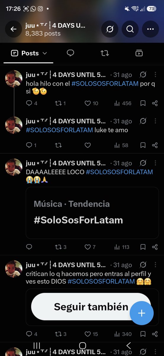 juuusgfg's tweet photo. AL FINAL VALIÓ TODO LA PENA 😭😭😭 #SOLOSOSFORLATAM POR SIEMPRE NACHO https://t.co/eZPnFsaP6j