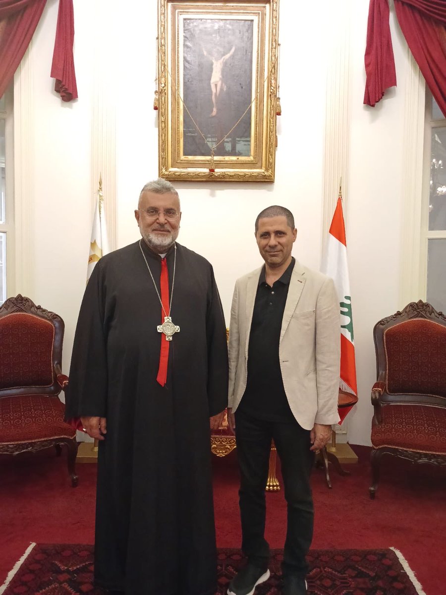 PIERREmDOUAIHY's tweet photo. كان لقاءً مميزاً مع سيادة المطران يوسف سويف، راعي أبرشية طرابلس المارونية تبادلنا خلاله الرؤى والأفكار حول مستقبل منطقتنا وأهمية العمل المشترك من أجل بناء فرص جديدة وتعزيز التنمية.
وقد توافقنا على تعاون ومبادرات مشتركة في المرحلة المقبلة. https://t.co/TwBG8iKHq2