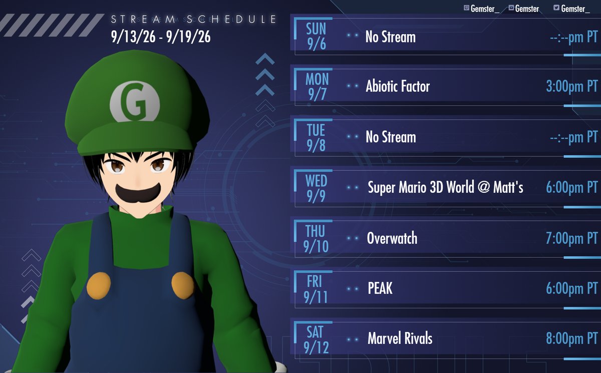 Gemster_'s tweet photo. We're getting closer to 100%ing Super Mario 3D World and PEAK! Hopefully this week's session will be all we need for PEAK #vtuber #envtuber 

https://t.co/Vbf5mylmSY https://t.co/EuiTVLL6G0