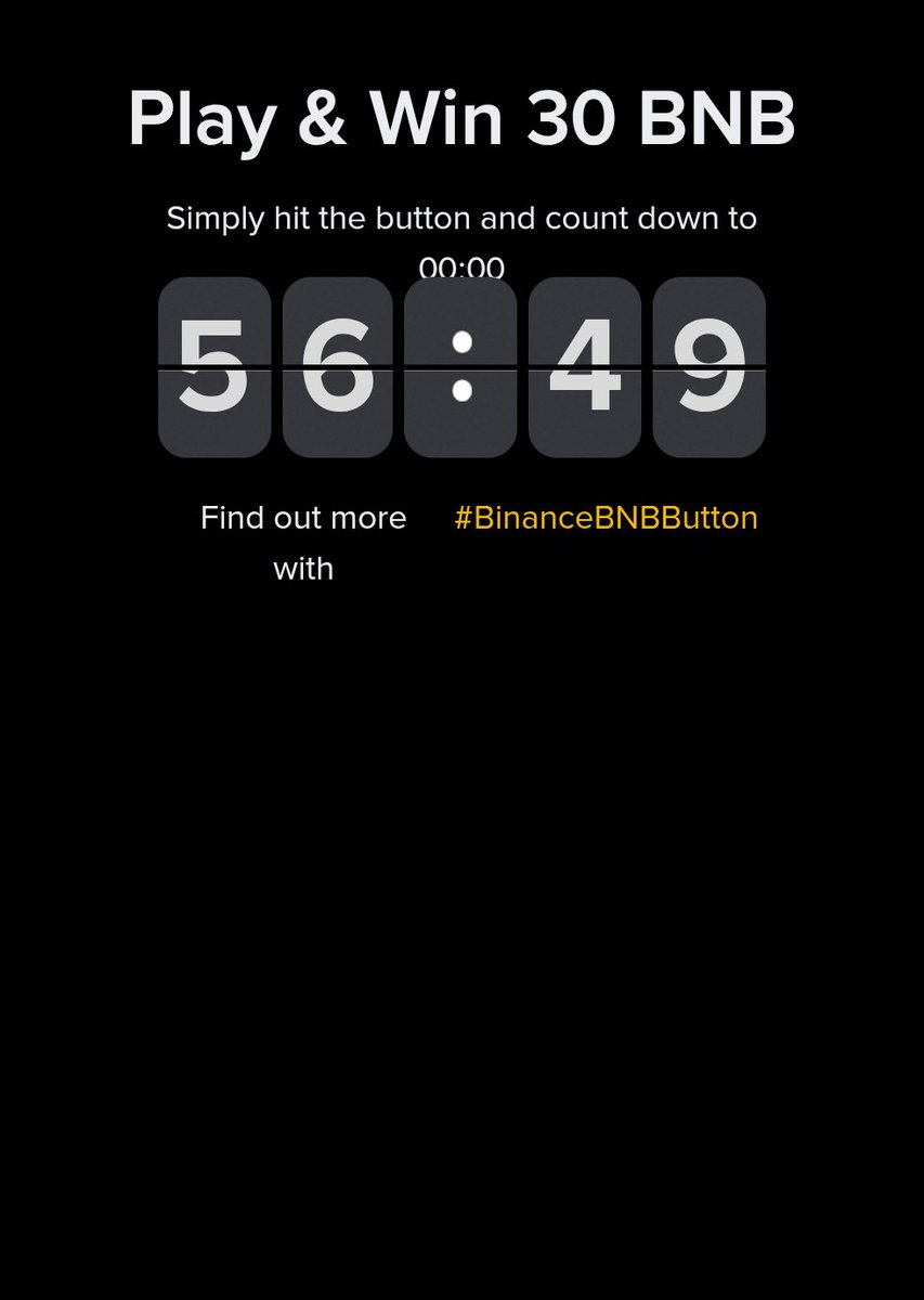 alphhamaster's tweet photo. 30 BNB. One button. One perfect stop.

Think you can hit 00:00?

This Binance challenge is ridiculously simple… but getting the timing right is another story.

I’m challenging you: give it a shot, beat my time, and see where you land on the leaderboard.
Join now 👉 https://t.co/naArZhorWx

Sometimes, all it takes is one perfect click.

#BinanceBNBButton #Binance #BNB