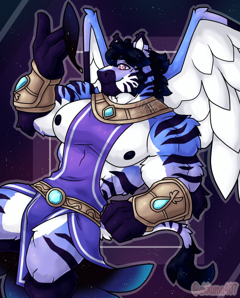 akkuma407's tweet photo. [oc] one more space themed drawing, here is my pegasus, Airam, as the constellation of the horse! https://t.co/5EQTwEOdqg
