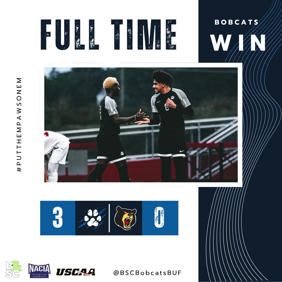 BSCBobcatsBuf's tweet photo. BOBCATS WIN! https://t.co/hqyhAnhLBs
