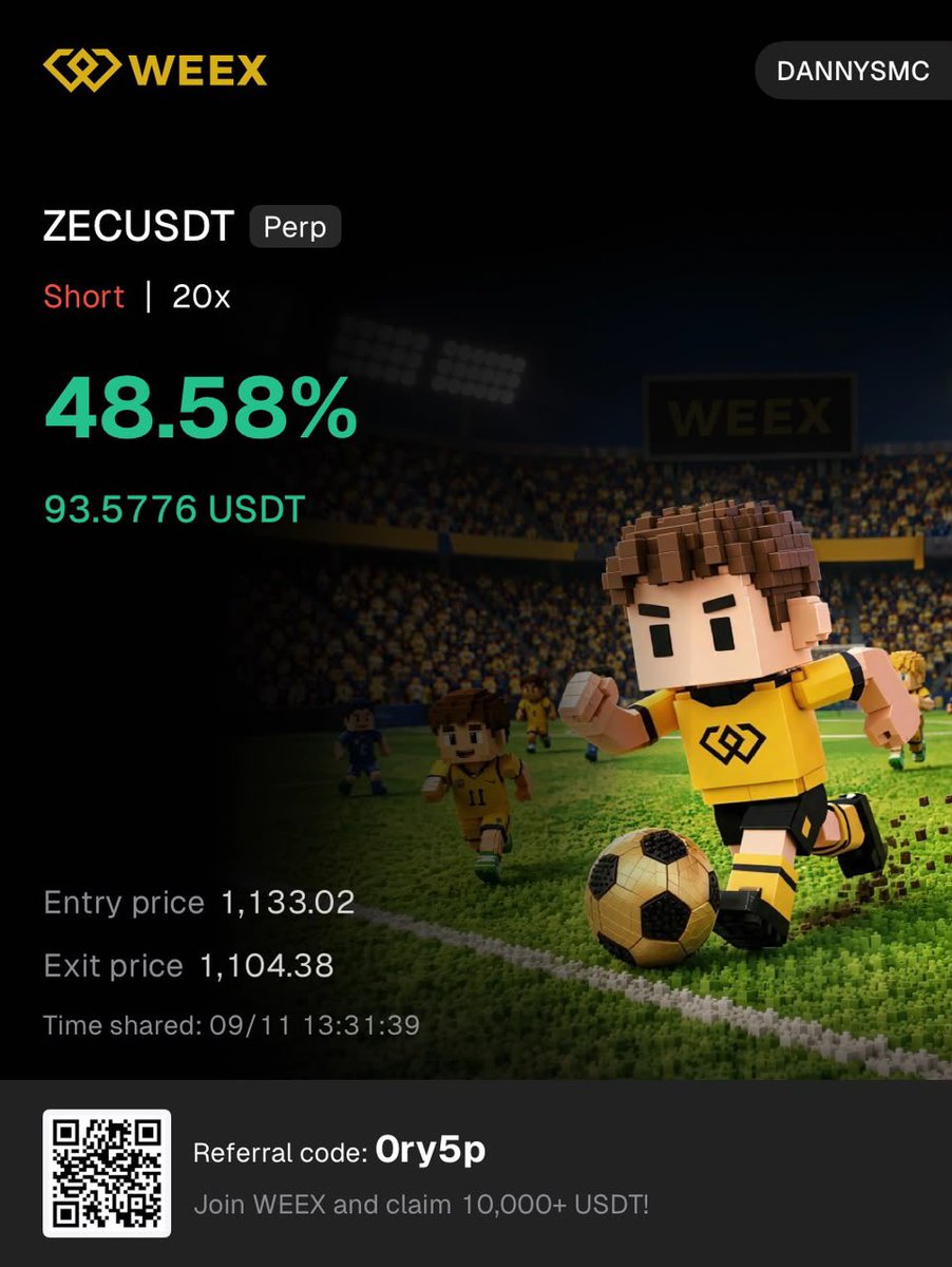 DannySMC's tweet photo. Hit tp on this yesterday made 93$ on futures in crypto… https://t.co/YpxG00EUQT
