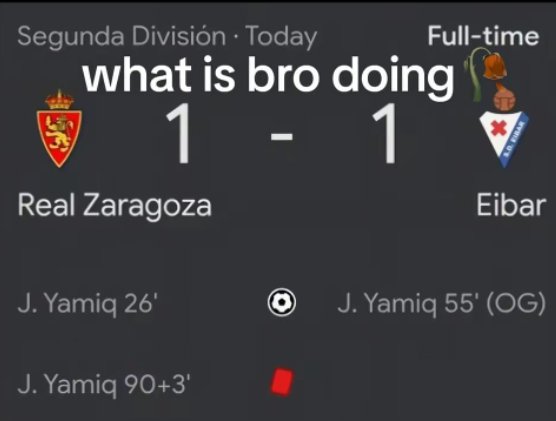 prince1221042's tweet photo. Bro scored for Both teams and decided to leave. https://t.co/8q0Mif5xM6