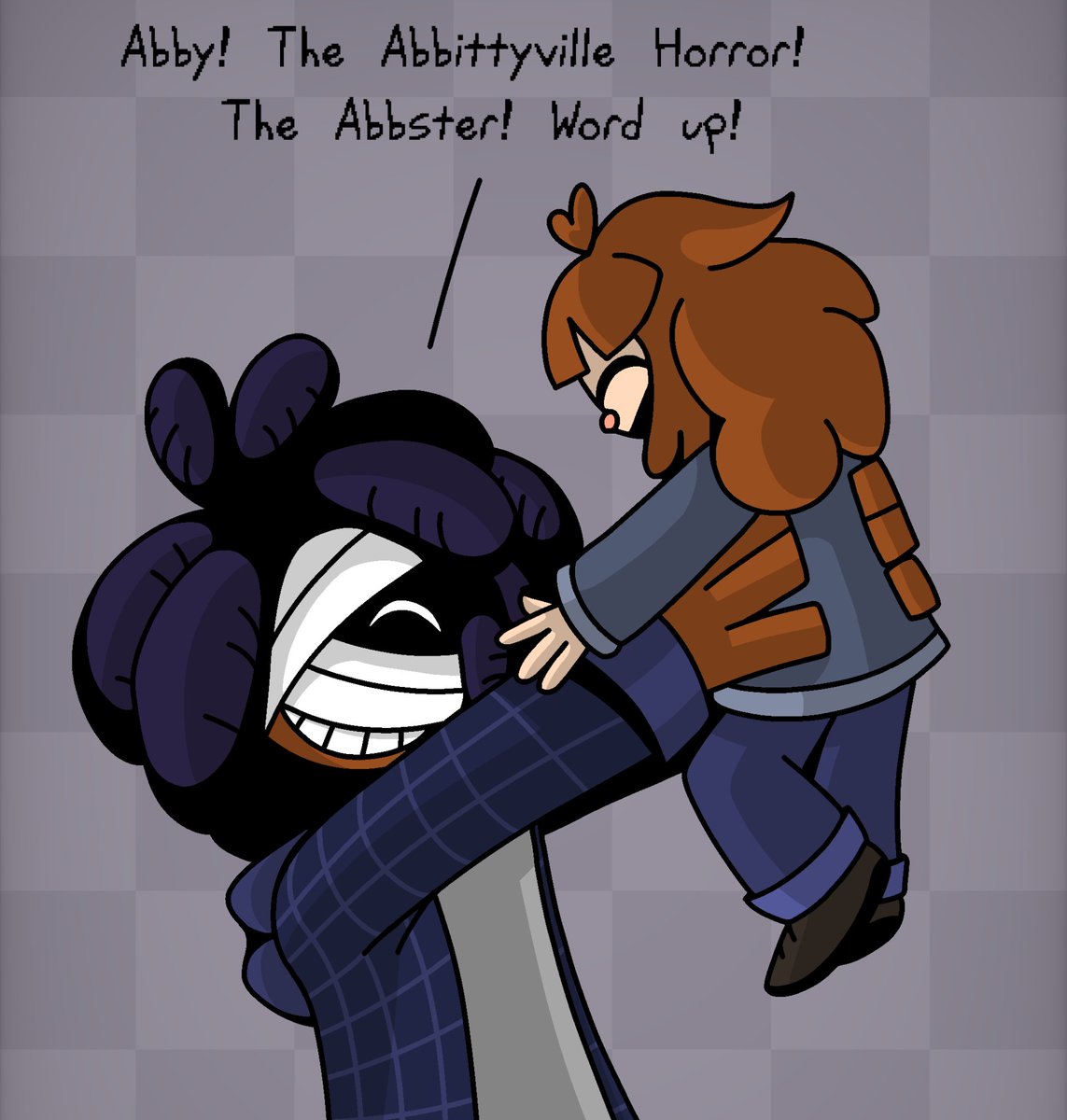 PurpleGeist_87's tweet photo. Did you miss about Abby in Frickbear's 3 setting?

#fnaf #frickbears3 #artwork #idk https://t.co/OnlxfqbUWM
