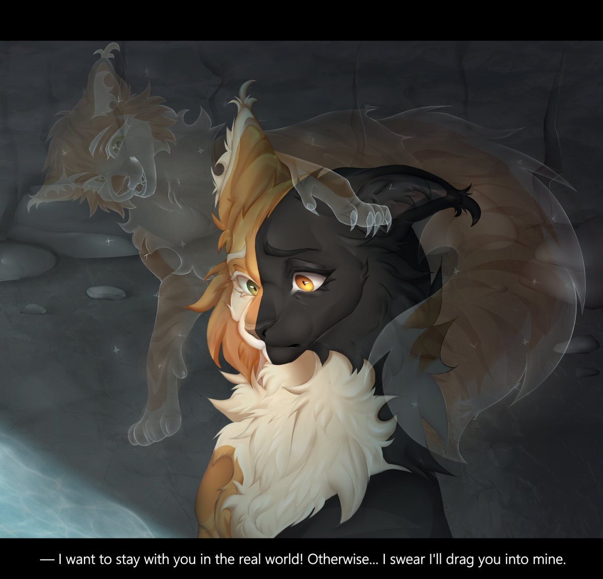 em0skunkx's tweet photo. Moonpaw and Morningkit😬

#moonpaw #morningkit #warriorscat #changingskies #fanartㅤㅤㅤㅤ https://t.co/2yRZG4pYHu