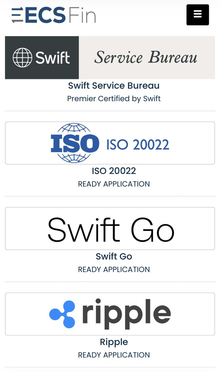 SMQKEDQG's tweet photo. ECS Fin —> Ripple —> SWIFT✅

Documented.📝👇 https://t.co/YEXFi0eg0i