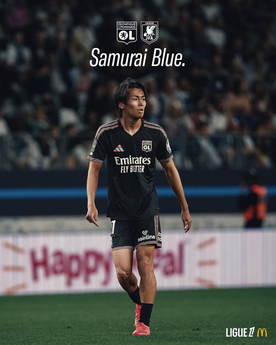 Ligue1's tweet photo. Keito Nakamura a fait ses débuts avec l'@OL ce soir 🇯🇵 https://t.co/edLmWUS3Yk