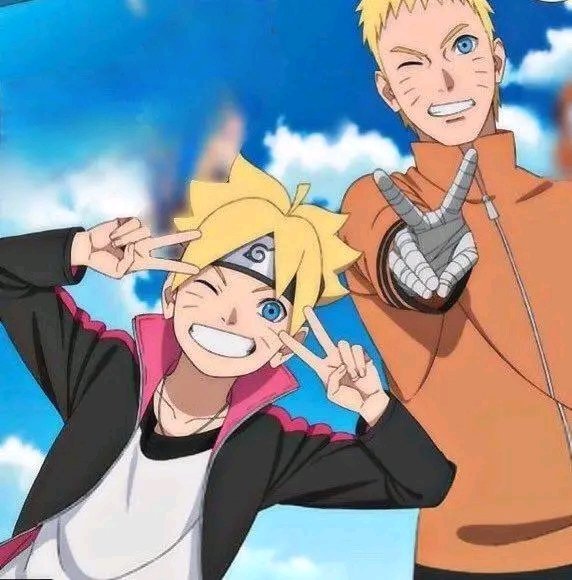 animecore01's tweet photo. The fact that Boruto still calls Naruto “Dad” after everything makes their story hit different. https://t.co/QQBJfvvPGV