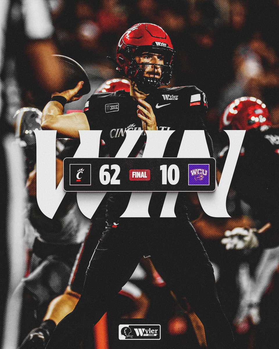 GoBearcatsFB's tweet photo. CINCINNATI WINS!

#GoBearcats https://t.co/983S2B6H8h