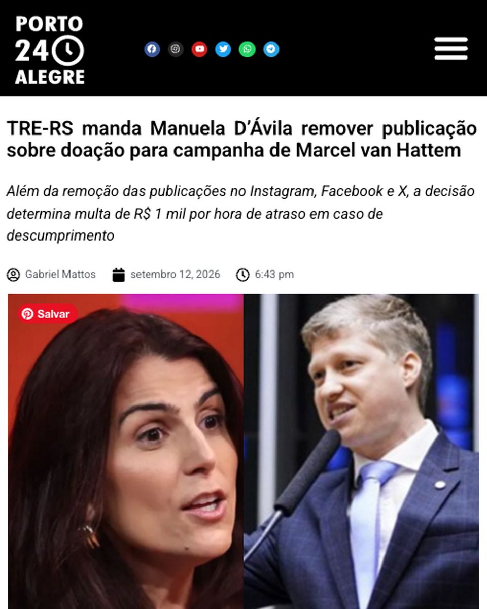 marcelvanhattem's tweet photo. Lamentável a baixaria... fui acusado mentirosamente, caluniado de forma vil, mas a justiça já está sendo feita. Vamos até as últimas consequências! Processarei a candidata de extrema-esquerda do PSOL e a todos que repostaram essa mentira deslavada não apenas na justiça eleitoral mas também civil e criminalmente.