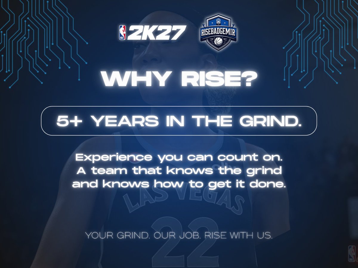 grindhub2k's tweet photo. We’ve been doing this for 5+ years. We know the grind, the process, and what it takes to get the job done.

With an experienced team behind you, your badges are in good hands.

DM US TO BOOK YOUR SLOT.

#NBA2K27 #NBA2K #2KCommunity #2KCommunityDay #GrindingServices #BadgeGrind https://t.co/uodHFvv4pb