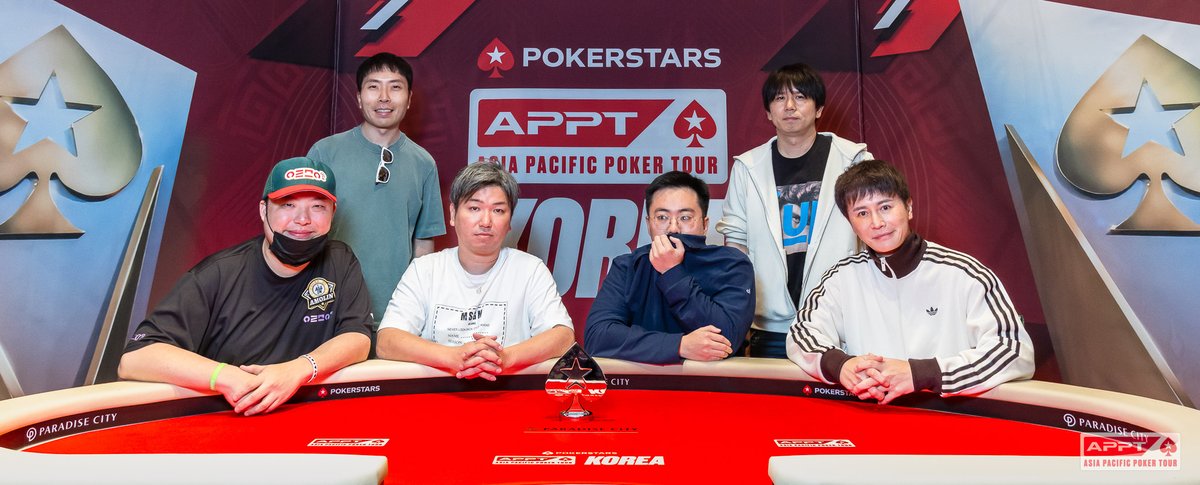 poker_ing's tweet photo. 【仁川】APPT Korea
#56　₩3,500,000　High Roller Challenge
優勝　Kenji Araiさん（₩47,419,600）
シリーズ３冠！

4　Hirohito Marunakaさん
5　Takanari Uchidaさん

エントリー44（日本31） https://t.co/W9GWwoxBE1