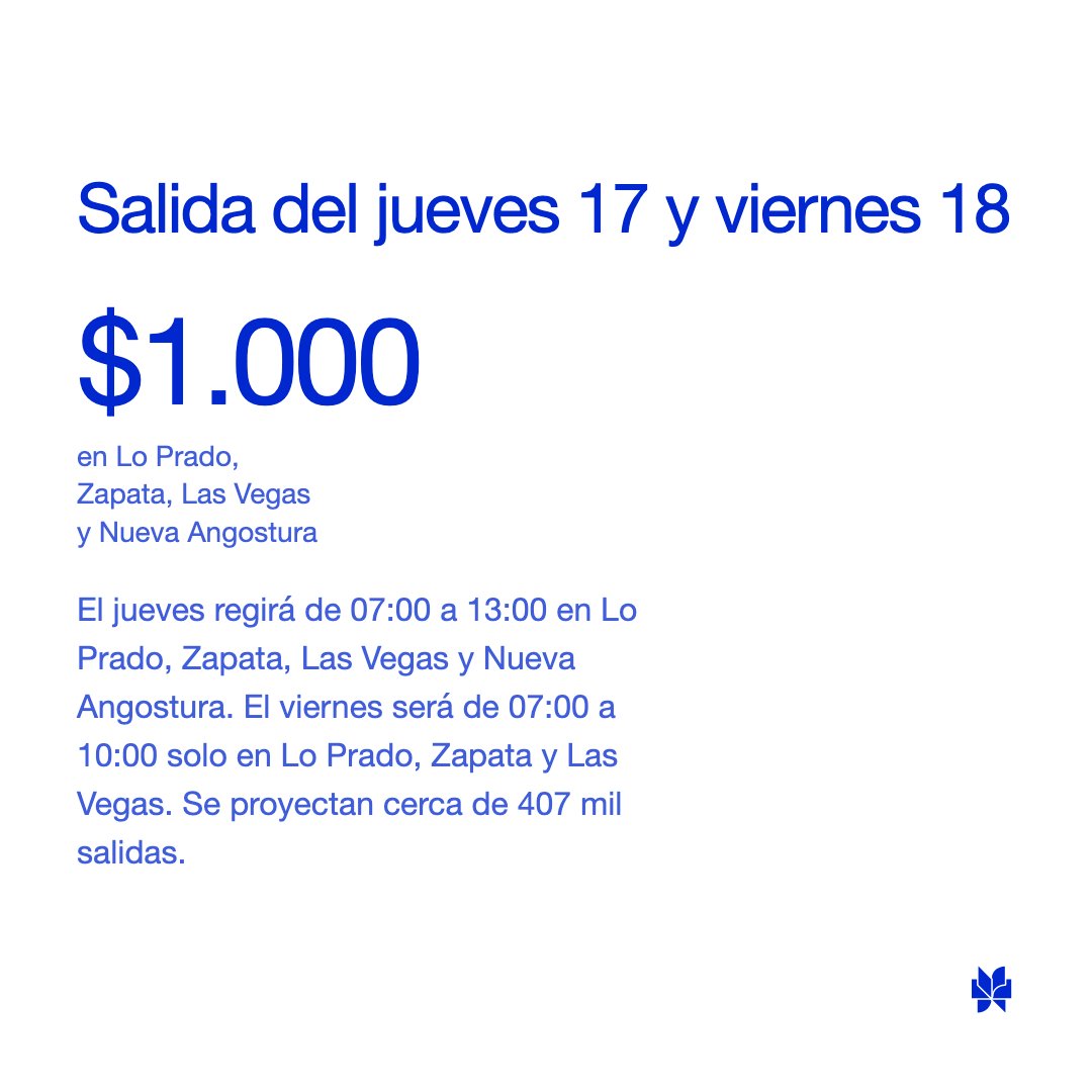 normaticacl's tweet photo. El MOP anunció peajes a $1.000 en las rutas 68, 5 Norte y 5 Sur para la salida y el retorno de Fiestas Patrias. La rebaja operará en horarios definidos entre el 17 y el 20 de septiembre.
https://t.co/2X8fn16LCL https://t.co/Up53WSQ0FD