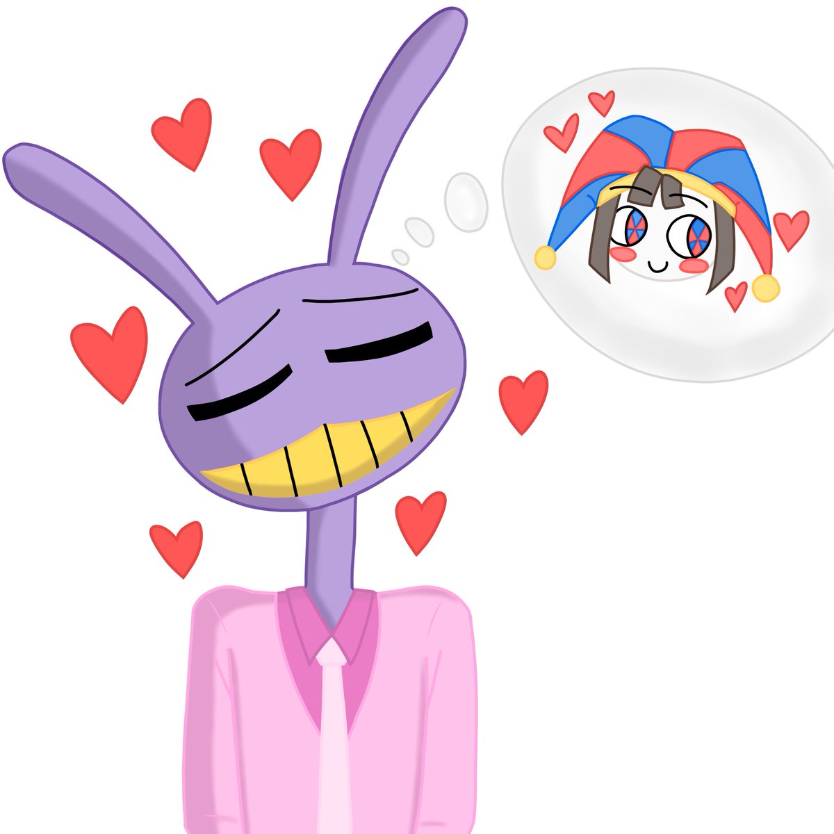 Gabsxsxsx__'s tweet photo. amo Funnybunny, é como oxigênio pra mim, vivo e respiro apenas isso 💕

#theamazingdigitlcircus #TADC #jax #pomni #funnybunny #digitalcircus https://t.co/nQ36O0QxWa