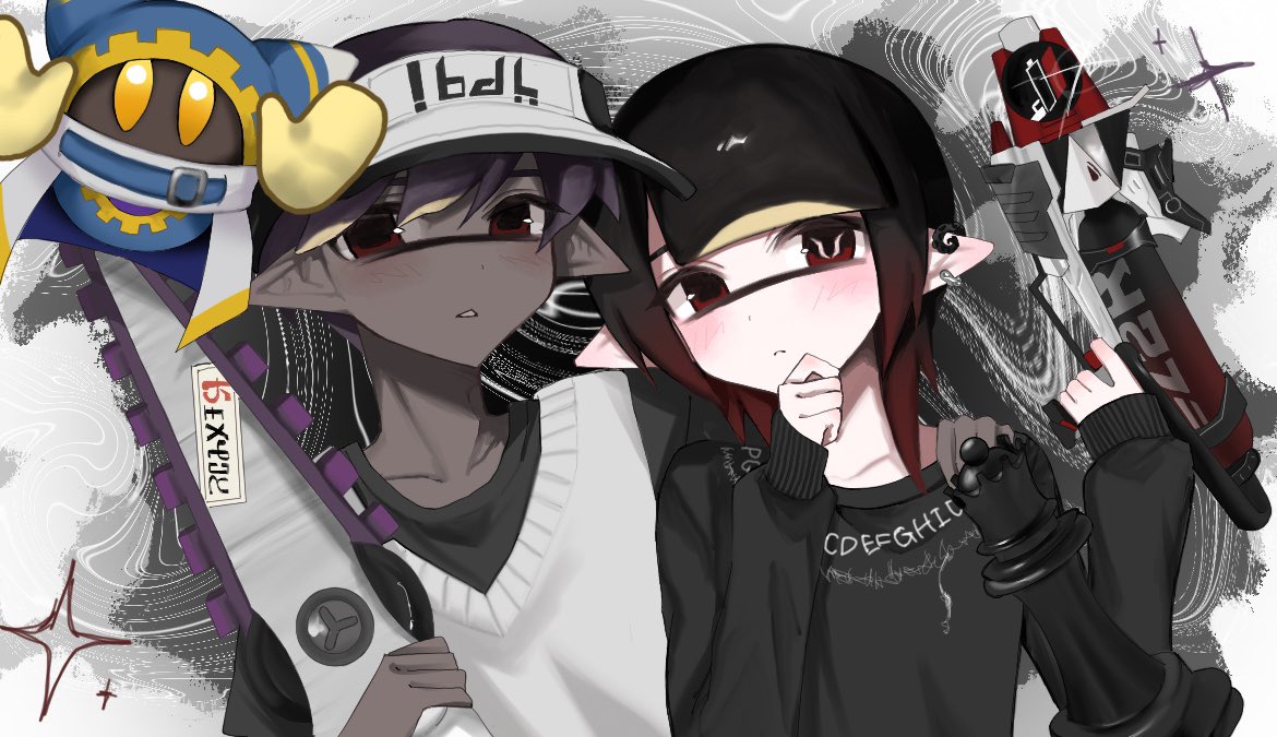 fmt__0's tweet photo. 描き合い納品です> ·̫ < https://t.co/jvPkGuTfdc