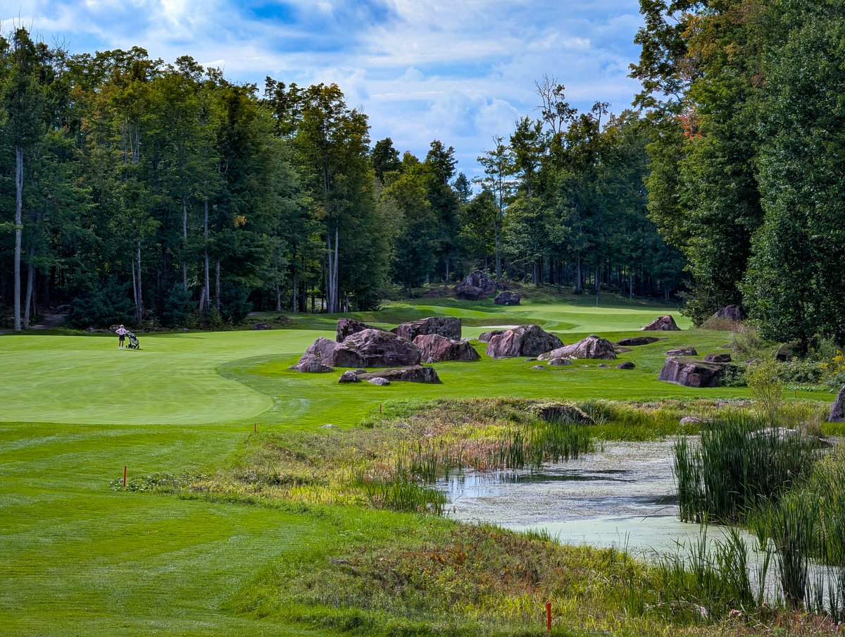 franksgolfing's tweet photo. One of my favourite places to play in #Ontario or even #Canada. A special @TomMcBroom golf course that flies under the radar, which makes it even better. It was great to be back after almost 15 years, and I hope it's much less until next time @GolfWildfire https://t.co/WbQ0sAddEW