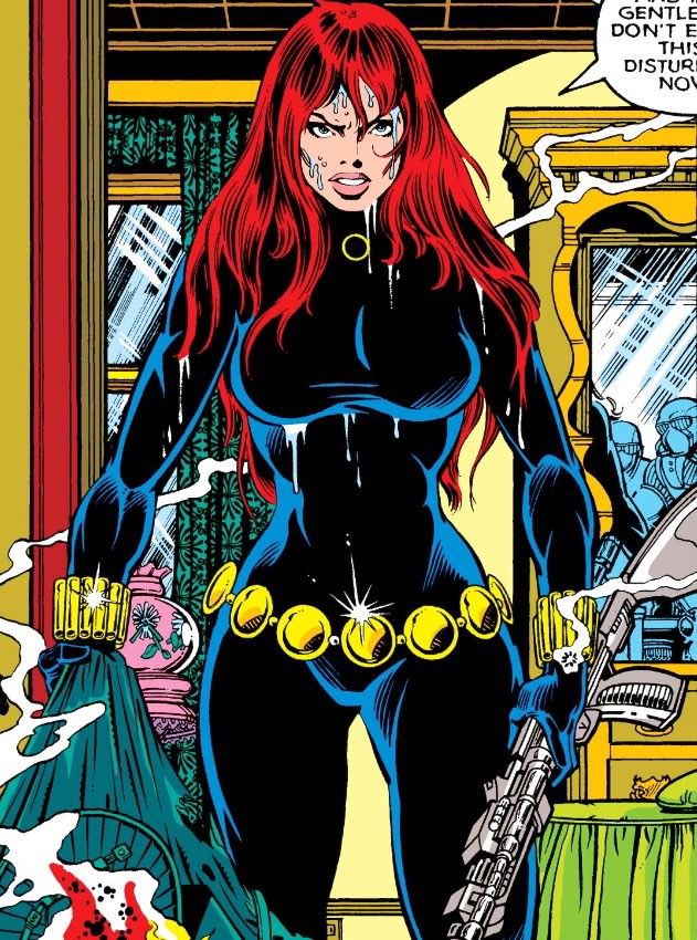 ReignOfPride's tweet photo. The most aesthetically pleasing Black Widow page of all time https://t.co/Q9BCqoI2rx