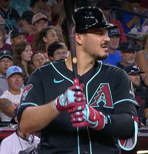 HyattCraig's tweet photo. Arenado - puck knob over grip https://t.co/OTiNAREpml