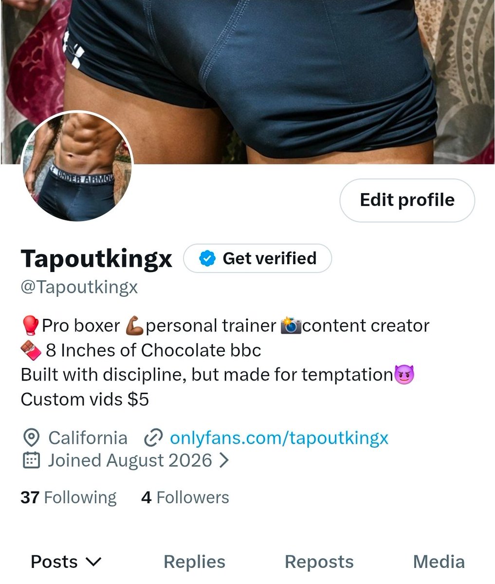 Calichocolate1's tweet photo. Yall I need more followers on my new page https://t.co/fOiqwtzu41 https://t.co/RhZiZ2nOp6