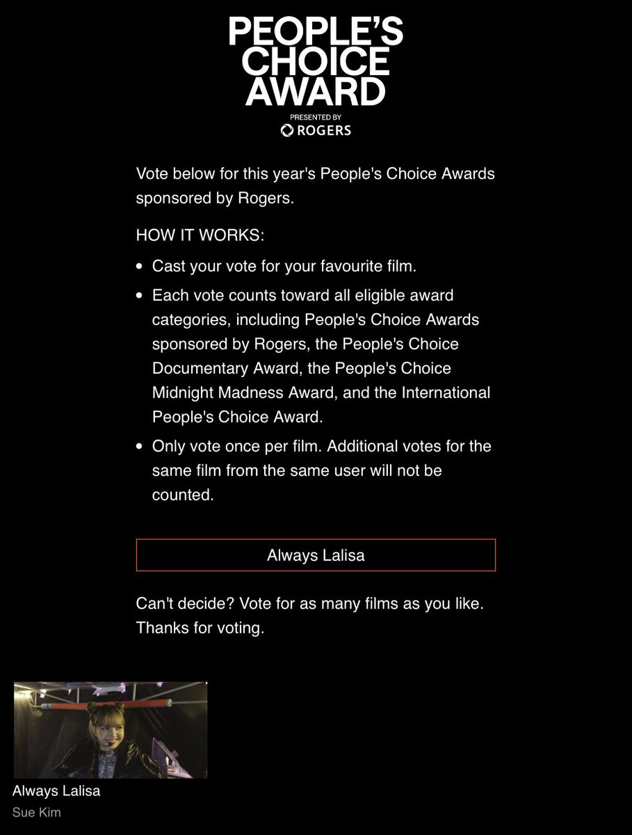 LISANATIONS_'s tweet photo. Attention Lilies 📣

Head on to https://t.co/77jFOOYHbH and vote “Always Lalisa”

ALWAYS LALISA TIFF DEBUT 
#LISAxTIFF26 #AlwaysLalisa #TIFF26 https://t.co/W1uSI8YWNm