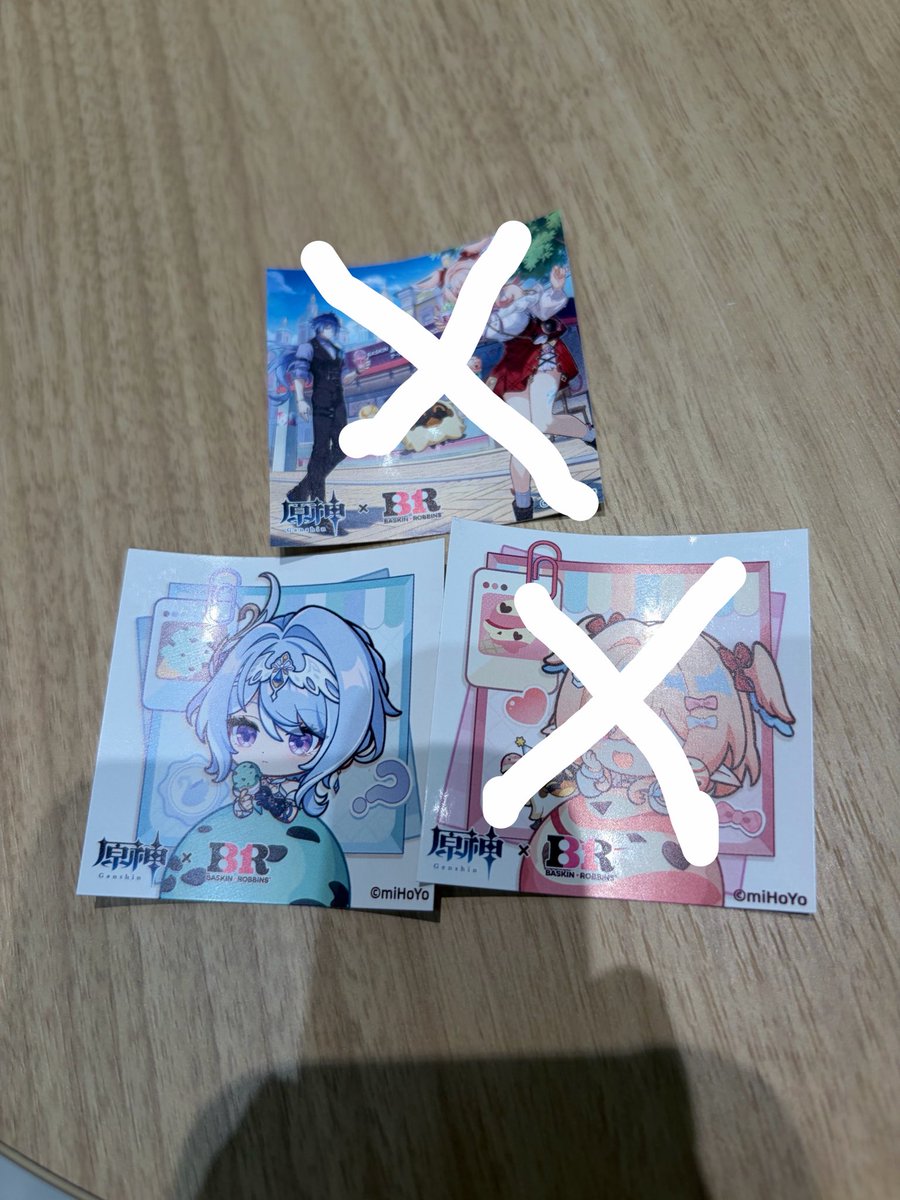 tukiskh1's tweet photo. 《交換》
31アイスクリーム ステッカー 原神コラボ

譲》SDオデット

求》SDイルーガ（身内分）

本日9/13横浜駅、桜木町駅 https://t.co/bJJrpo7ONJ