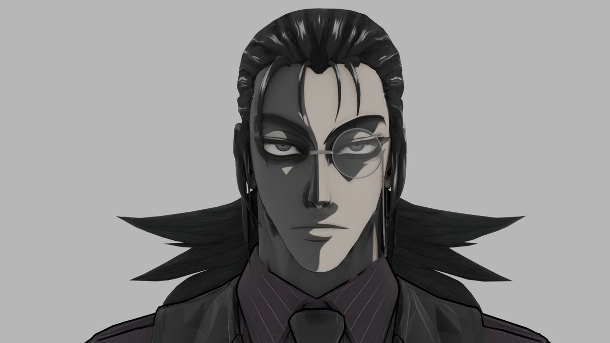 gaspult40708's tweet photo. Hellsing - Walter C Dornez 3D Model
This is my second Walter model. I revised the back hair and facial features, and remade the outfit with more detail. I also created a slightly younger-looking version, along with its hairstyle, for his fight with Alucard. https://t.co/eeId6dDuep