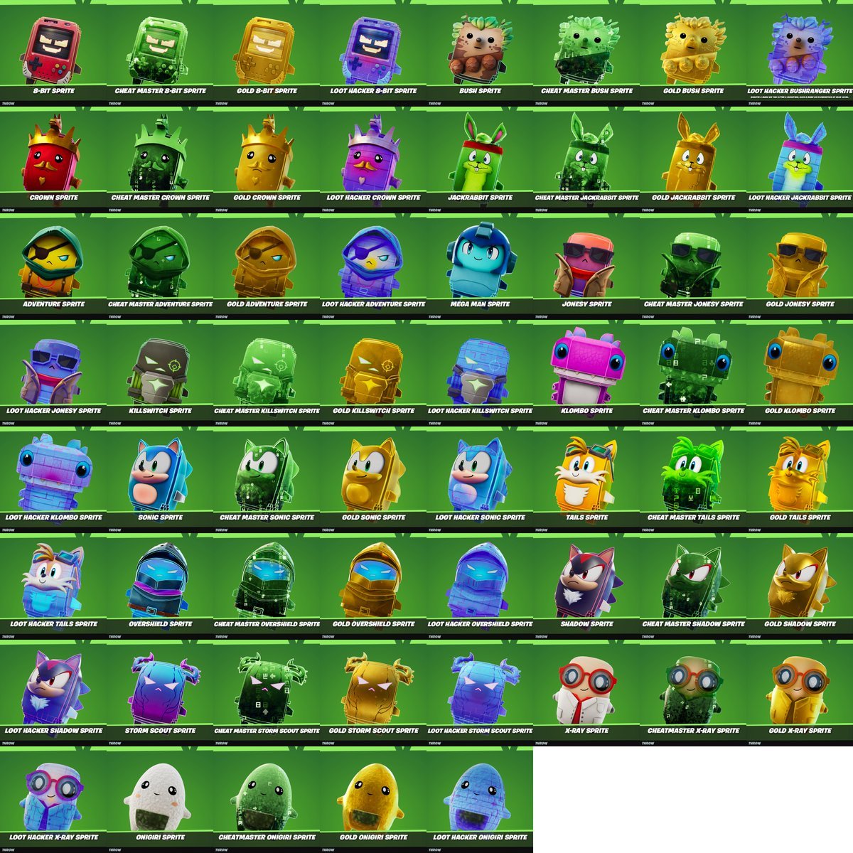 SpritesPar31's tweet photo. Out of ALL 60+ sprites currently available, what are you thinking about the hunt so far? 👀

Are you loving it, struggling, or somewhere in between? 💙

Still missing a few? We can help you find them in Discord! 🔎💙

https://t.co/VsTLzZ6RhL

#Fortniteㅤㅤ #Sprites https://t.co/KGVWHNjXgt