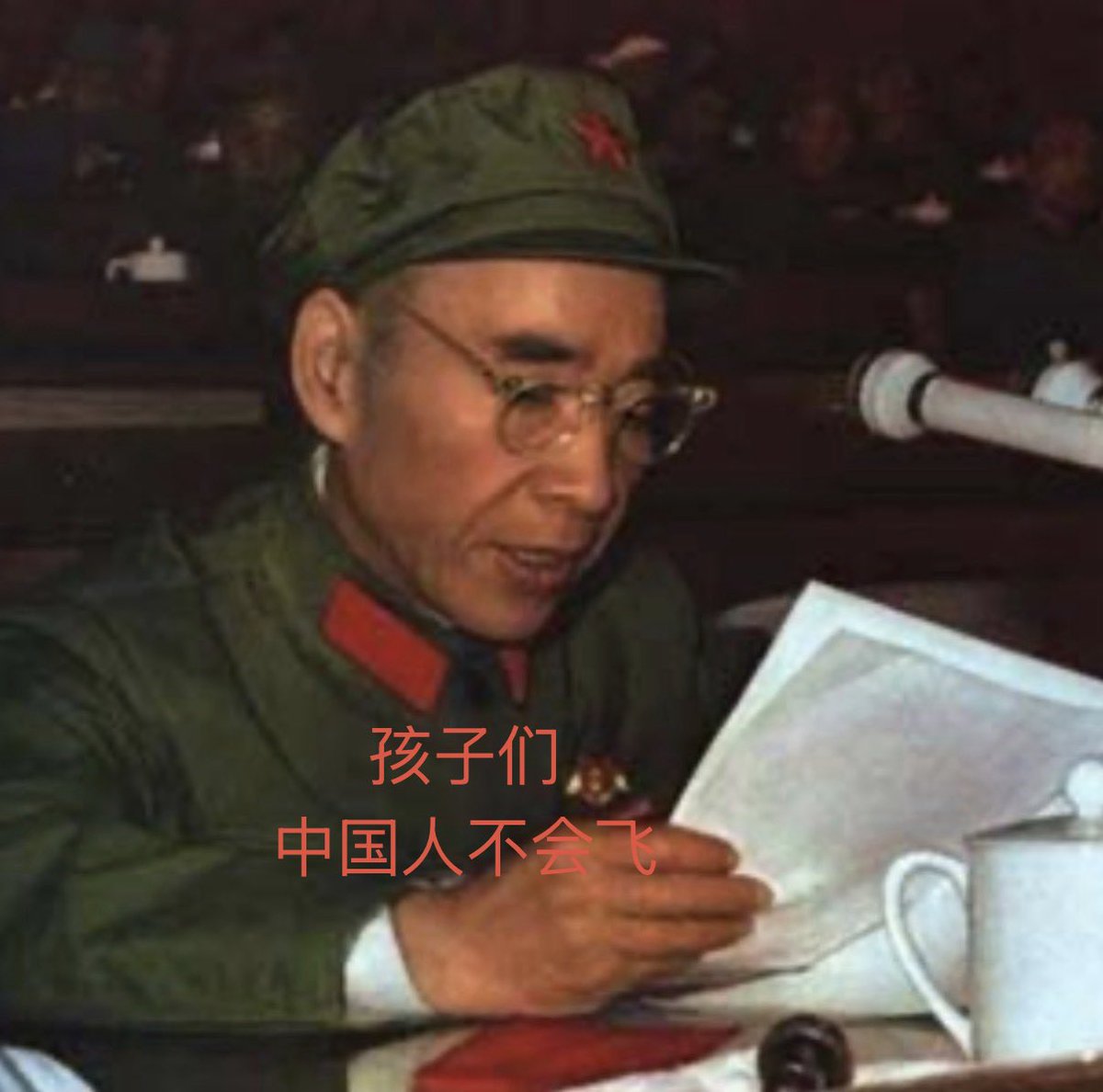 linbiao262's tweet photo. 注意看，这个男人用实践证明：中国人不会飞
——“九·一三”事件五十五周年 https://t.co/lnrXShmZVo