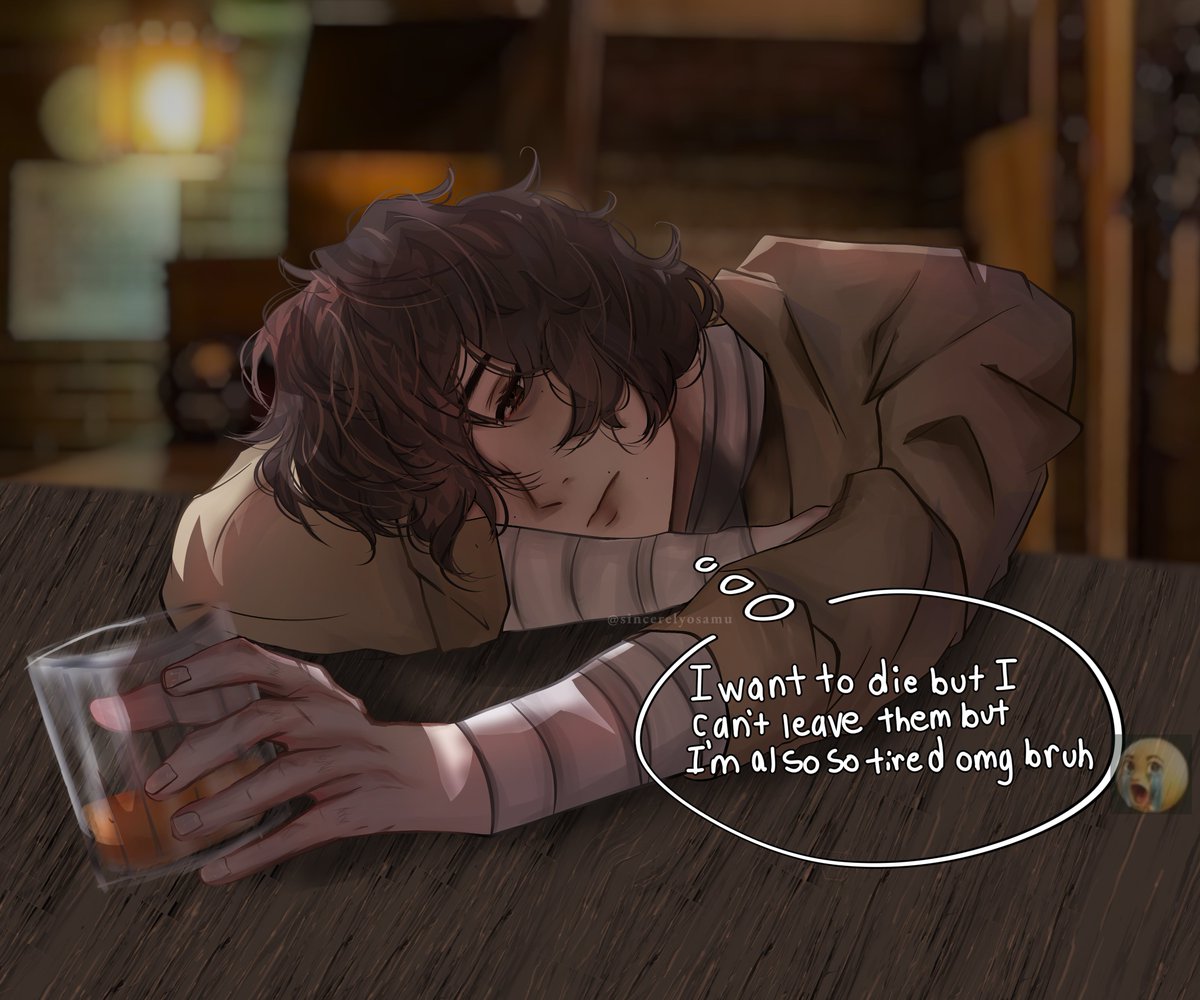 sincerelyosamu's tweet photo. vent art #dazai #bsd https://t.co/C6nfv1ObDU
