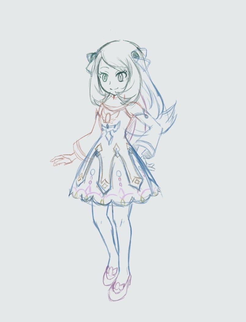 elwcae_sub_ura's tweet photo. お！やっぱりいけるぞ（⁇）
子どもの頃の2人に似合うと思って着せてみたら違和感無しというラクガキ
（※個人の感想です） https://t.co/GH20tI8ZNm