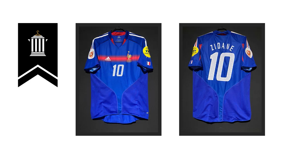 新品タグ  EURO2008 ジダン 2004逆転劇 Zidane JERSEUM on X: 