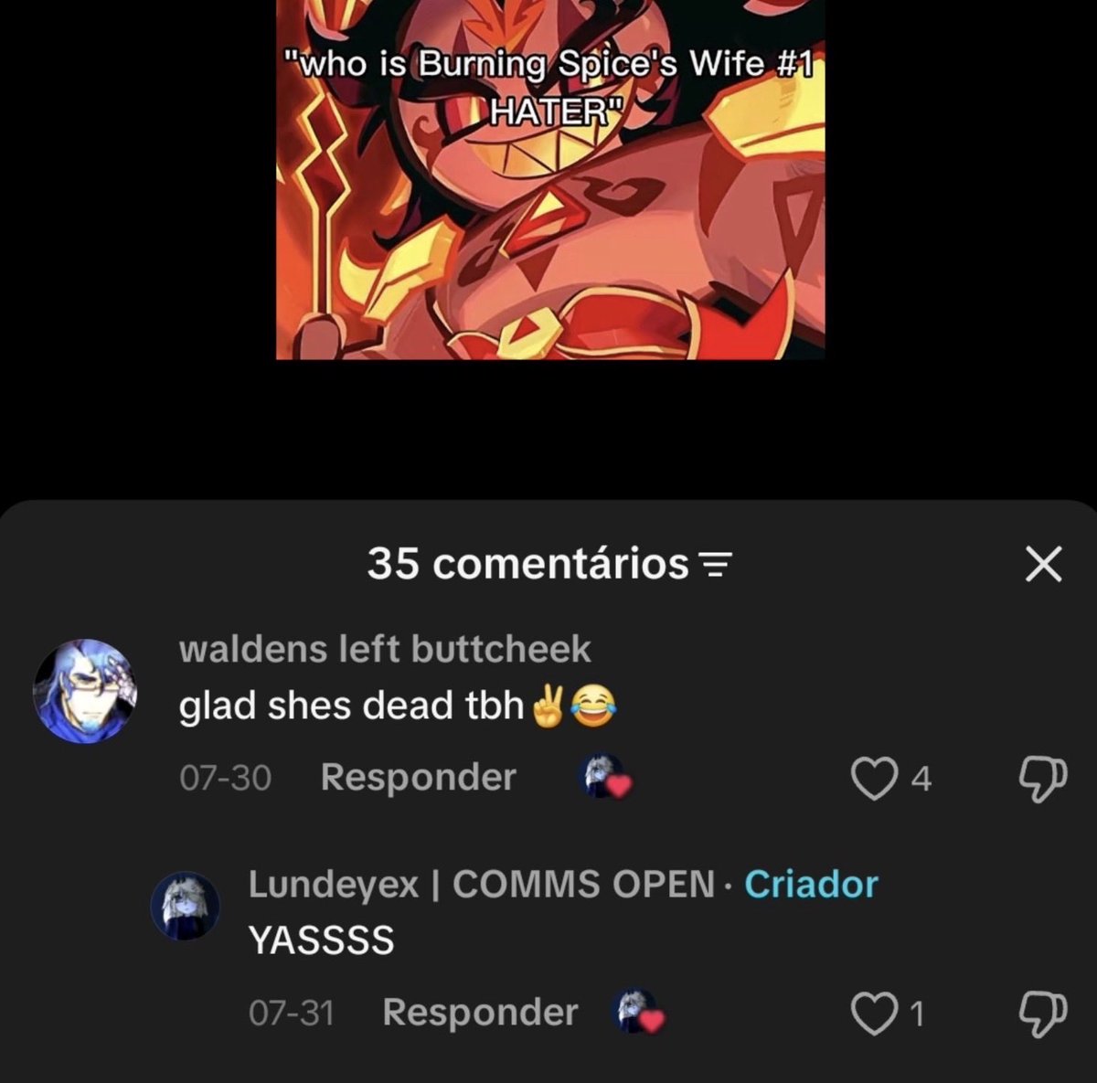 lycholily's tweet photo. No name, no official design, no canonical lore, no kit, nothing. One statue appearance. And she’s getting hated on. The cookie run fandom is hating on the CONCEPT of a woman. The misogyny in this fandom is genuinely insane wow https://t.co/XavSCrFeOt