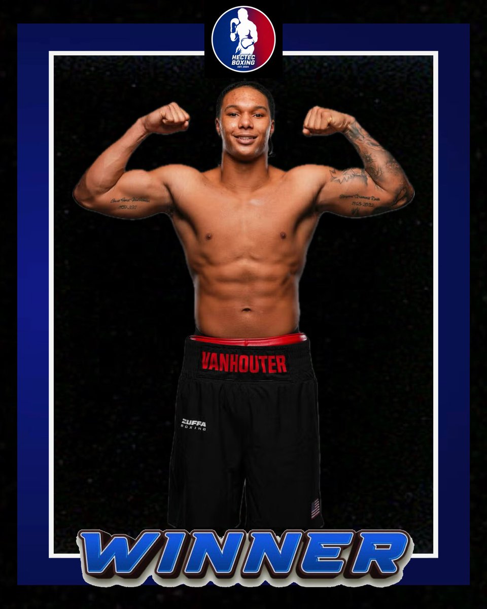 HECCTECC's tweet photo. Da’mazion Vanhouter gets the first round stoppage‼️
#GarciaBenn https://t.co/SfLwAfpImE