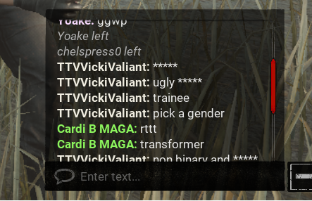 vickivaliant's tweet photo. Hey all, It sucks that I have to make another post about this but I currently have an impersonator on the Epic Games platform. This is not me, and I do not play on EU West servers ever.

Please report them in game if they break game rules, Thank you! https://t.co/rW149CMAJr