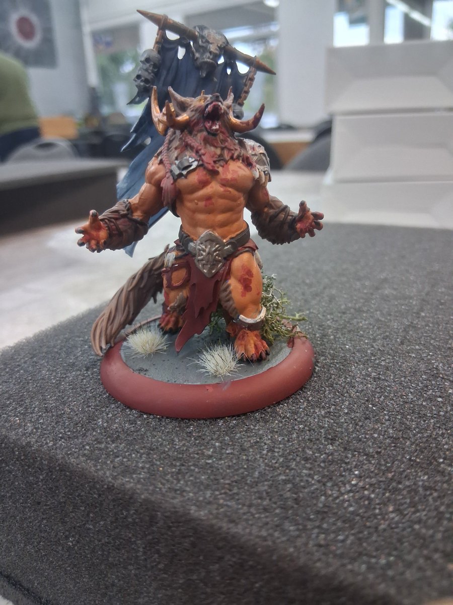 Gravity_DropArt's tweet photo. 6 hours of labor and I promise it looks better in person. 
#miniture #WarMachine https://t.co/JUpGqJFLda