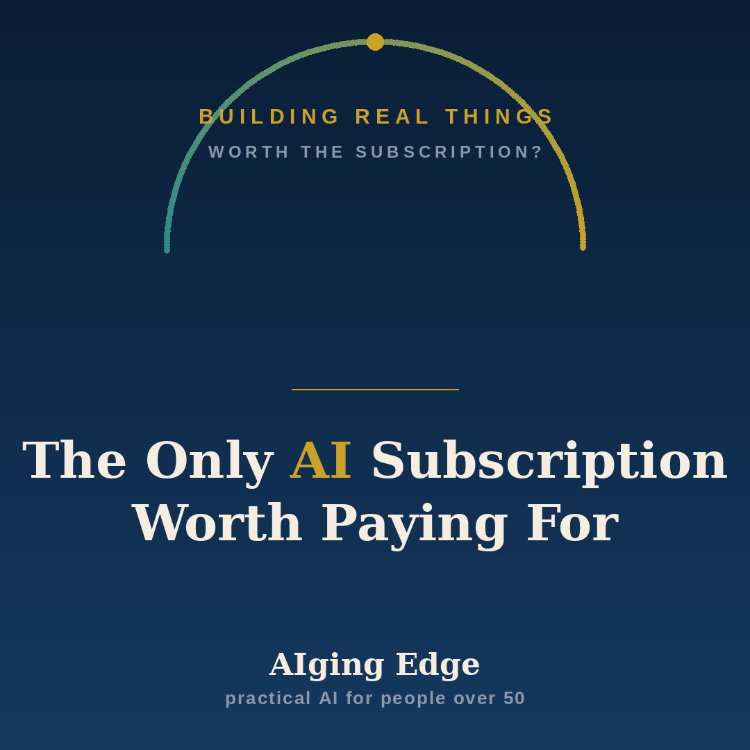 BReynolds_AI's tweet photo. She trialed 3 AI research tools for 3 months before paying for one. $40/mo now does the first pass on legislative research that used to eat a full Friday — she still checks every summary against the actual statute herself. #AIgingEdge https://t.co/ZIbzwNGMkl