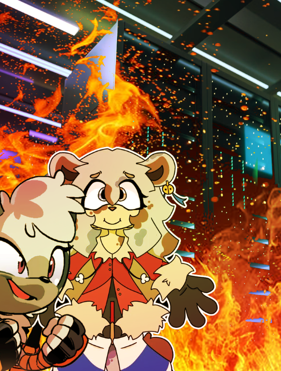 Tangle_T_Lemur's tweet photo. Maple and I are Girlfriends now.
@exellerfan2077 

[anndd our date iss.....] https://t.co/a0N72o9mEF