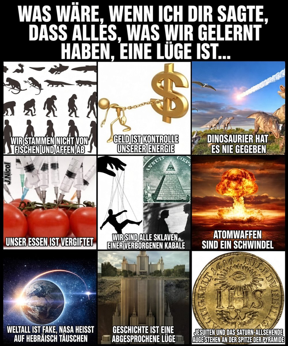 Reptile14k's tweet photo. Wenn man feststellt, dass 
das ganze Leben eine Lüge ist ‼

Ich wünsche ein frohes Erwachen. 💡