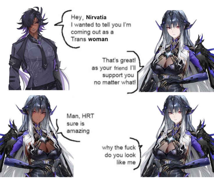 entropicfeather's tweet photo. wait holdup dark skinned nirvatia is lowk 🤤🤤 https://t.co/hSjP90ErXv
