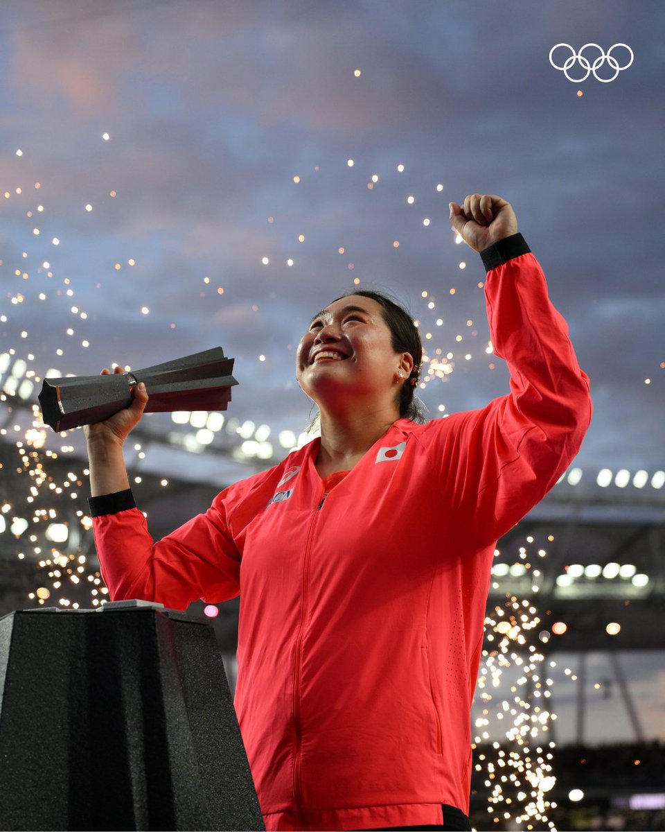 gorin's tweet photo. 北口榛花選手が優勝👏日本新👑

世界アルティメット選手権の女子やり投で快挙🥇

@giant_babyparu https://t.co/pVom8KYd2F