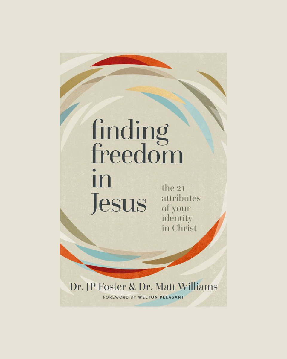 ZReflective's tweet photo. You are more than your past, your pain, or the lies you’ve believed about yourself.

Finding Freedom in Jesus helps readers rediscover who God says they are through biblical truths about their identity in Christ. Authors JP Foster and Matt Williams offer a path from simply knowing these truths to actually living them, replacing negative self-perceptions with a renewed confidence rooted in Jesus.

Whether you read it on your own or with a group, this book is an invitation to grow in faith, move beyond what has held you back, and step more fully into a life of purpose and freedom. Read it today.
